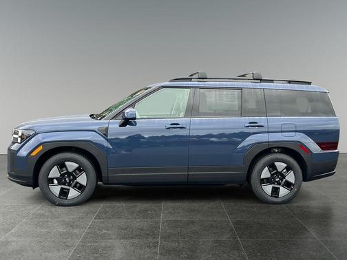 Atlantic Blue 2026 Hyundai SANTA FE HEV SEL