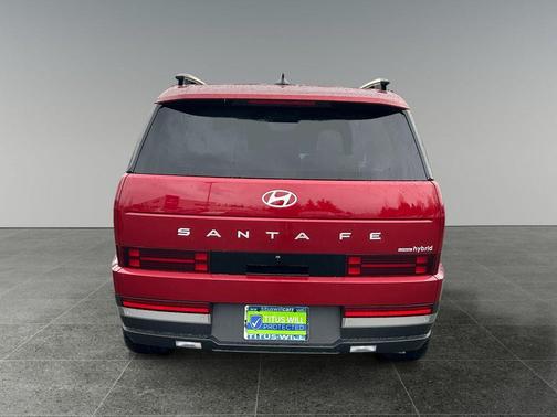 Red 2026 Hyundai SANTA FE HEV Limited