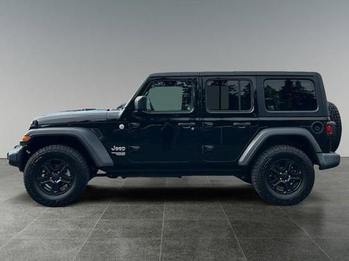 Black Clearcoat 2020 Jeep Wrangler Unlimited Sport