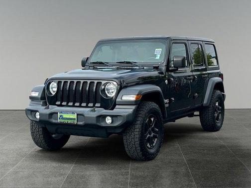 Black Clearcoat 2020 Jeep Wrangler Unlimited Sport
