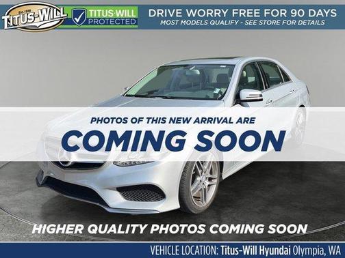 Silver 2014 Mercedes-Benz E-Class E 350
