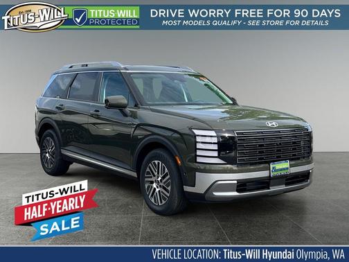 Titanium Green 2026 Hyundai Palisade Hybrid SEL