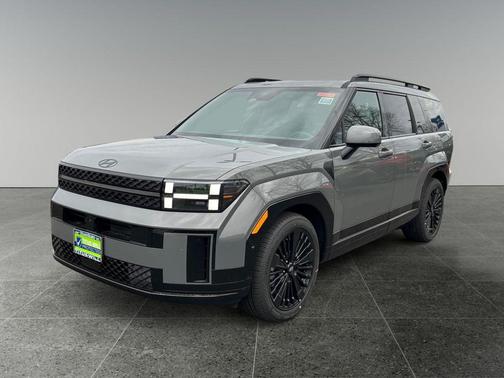 Hampton Gray 2026 Hyundai SANTA FE HEV Calligraphy