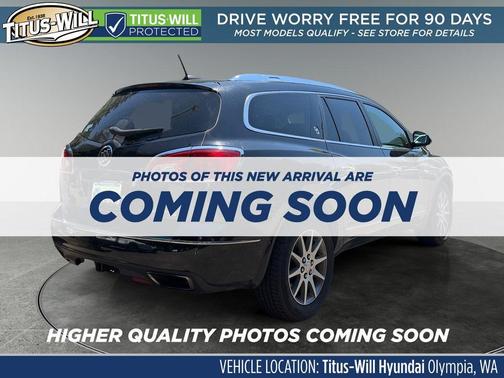 Black 2016 Buick Enclave Leather