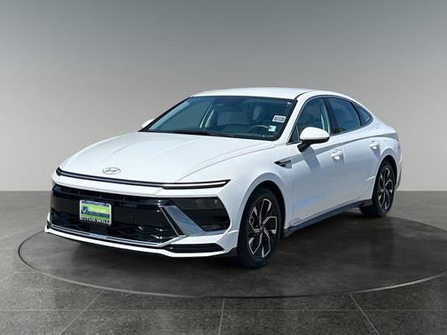White 2025 Hyundai SONATA SEL