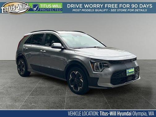 Steel Gray 2023 Kia Niro EV Wind