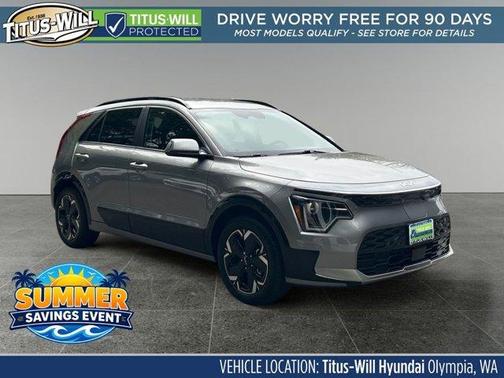 Steel Gray 2023 Kia Niro EV Wind