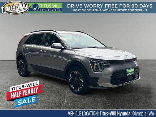 Steel Gray 2023 Kia Niro EV Wind