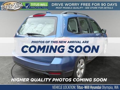 Quartz Blue Pearl 2016 Subaru Forester 2.5i