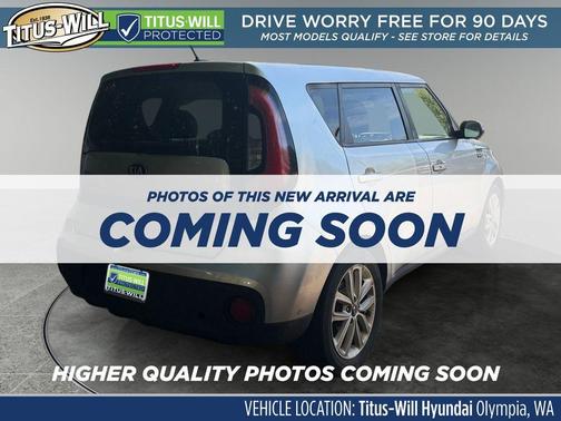 Bright Silver 2017 Kia Soul +