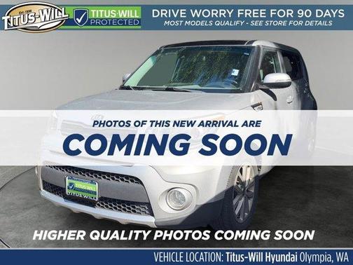 Bright Silver 2017 Kia Soul +