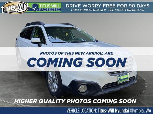Crystal White Pearl 2017 Subaru Outback 2.5i Premium