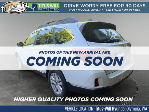 Crystal White Pearl 2017 Subaru Outback 2.5i Premium