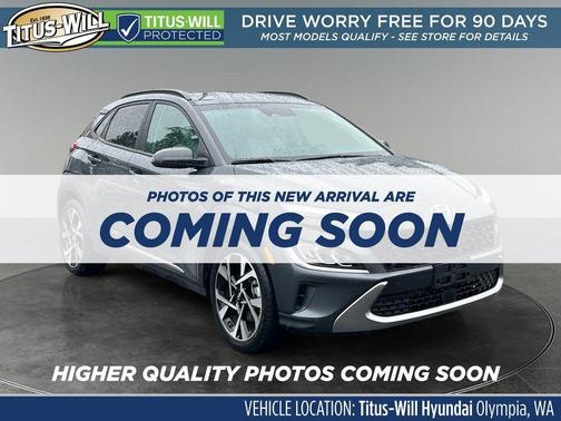 Gray 2023 Hyundai KONA Limited