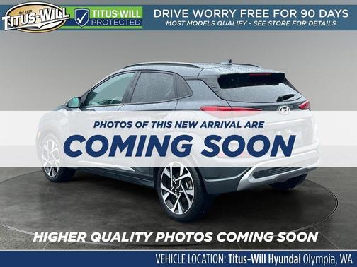 Gray 2023 Hyundai KONA Limited