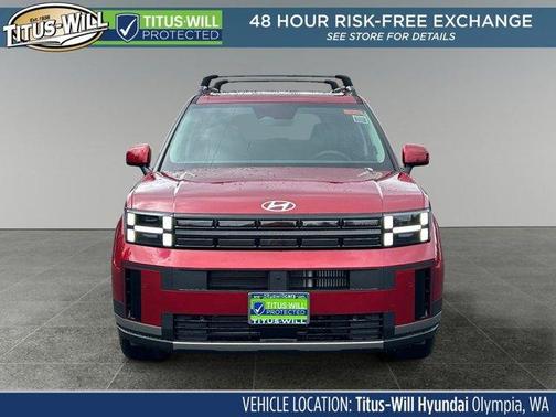 Red 2026 Hyundai SANTA FE HEV Limited