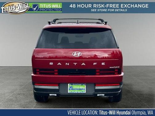 Red 2026 Hyundai SANTA FE HEV Limited
