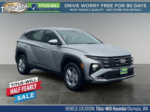 Shimmering Silver 2026 Hyundai TUCSON SE
