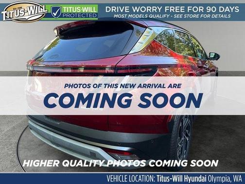 Red 2025 Hyundai TUCSON Hybrid Limited