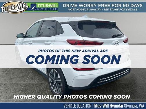 Lunar White 2023 Hyundai KONA EV SE