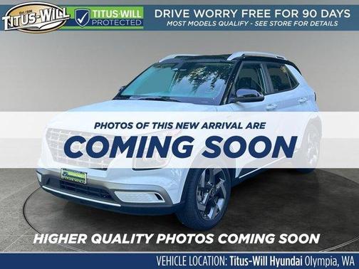 Ceramic White 2023 Hyundai VENUE Limited