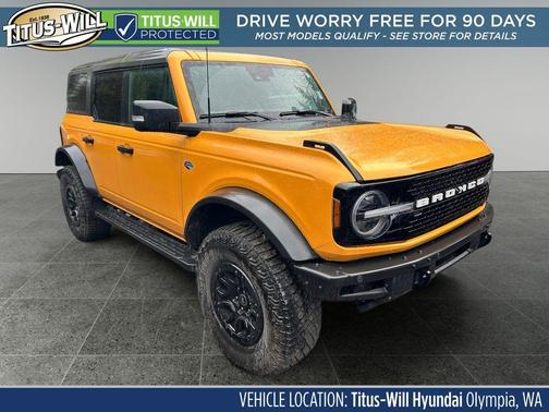 Orange Metallic 2022 Ford Bronco Wildtrak