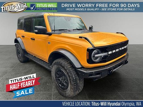 Orange Metallic 2022 Ford Bronco Wildtrak
