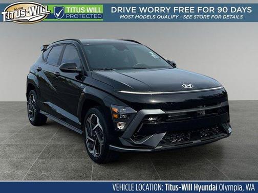 Abyss Black Pearl 2025 Hyundai KONA N Line S