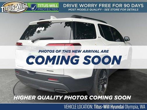 Summit White 2022 GMC Acadia SLE
