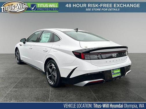 White 2026 Hyundai SONATA SEL Sport