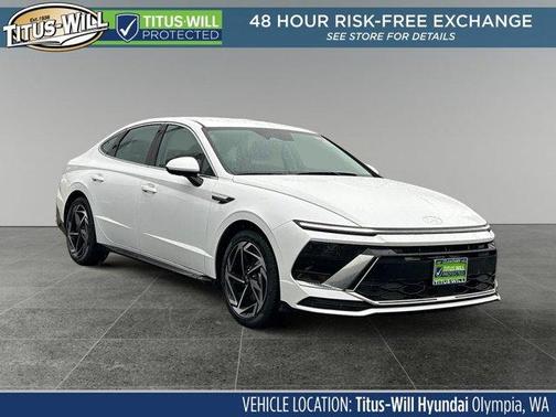 White 2026 Hyundai SONATA SEL Sport
