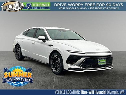 White 2026 Hyundai SONATA SEL Sport
