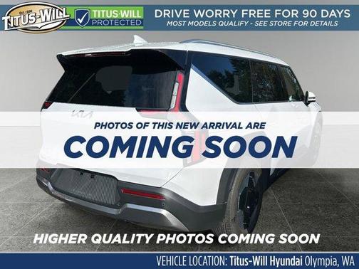 Glacial White Pearl 2025 Kia EV9 Wind