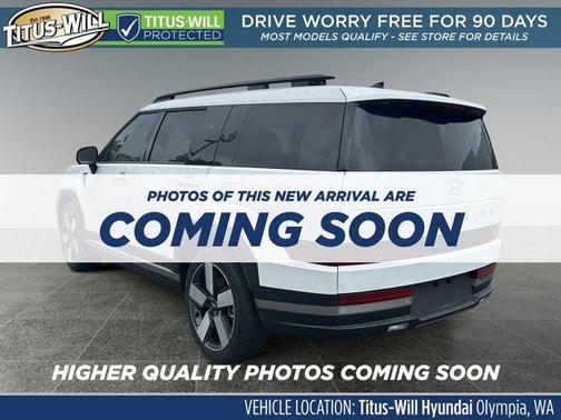 White 2024 Hyundai SANTA FE HEV Limited