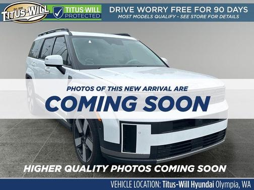 White 2024 Hyundai SANTA FE HEV Limited