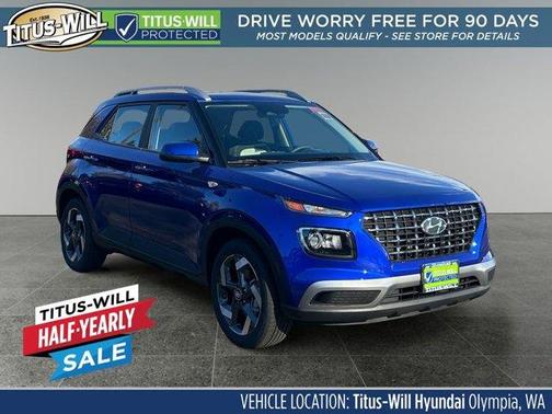 Intense Blue 2026 Hyundai VENUE SEL