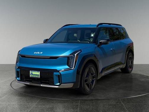 Ocean Blue 2024 Kia EV9 GT-Line