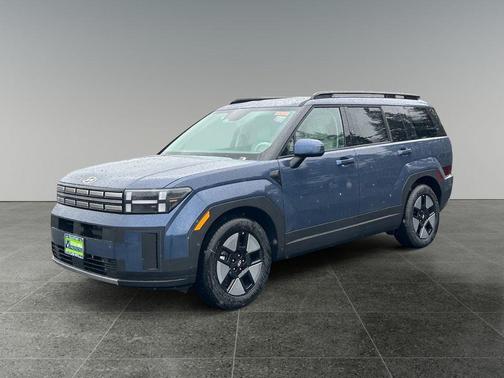 Atlantic Blue 2026 Hyundai SANTA FE HEV SEL