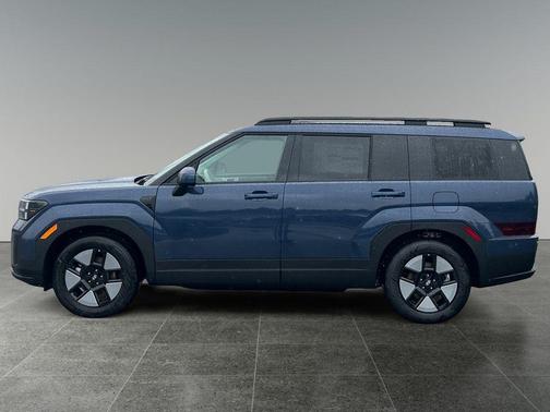 Atlantic Blue 2026 Hyundai SANTA FE HEV SEL