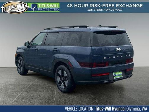 Atlantic Blue 2026 Hyundai SANTA FE HEV SEL
