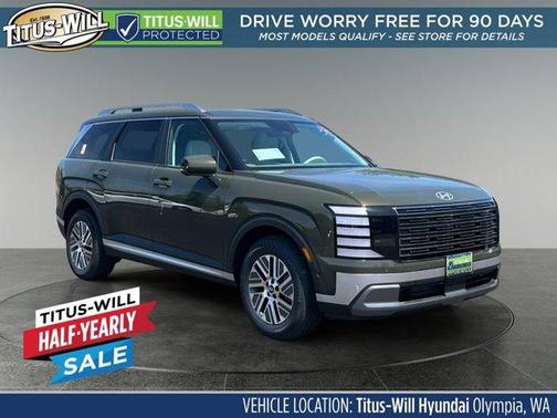 Titanium Green 2026 Hyundai Palisade Hybrid SEL