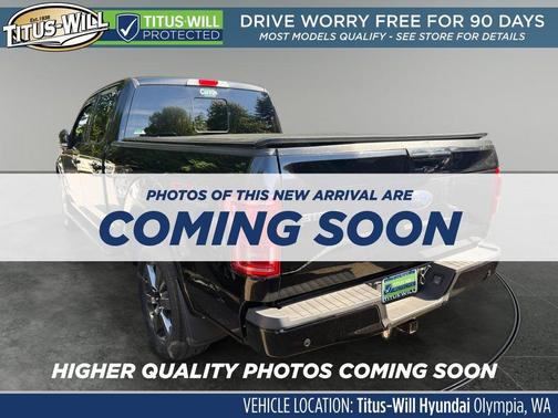 Black 2016 Ford F-150 Lariat