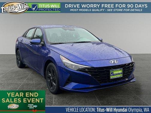 2023 Hyundai ELANTRA HEV Blue