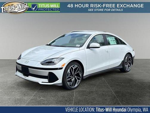 White 2025 Hyundai IONIQ 6 SEL