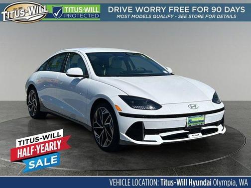 White 2025 Hyundai IONIQ 6 SEL