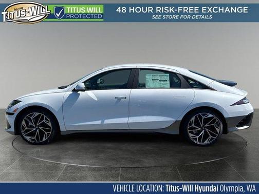 White 2025 Hyundai IONIQ 6 SEL