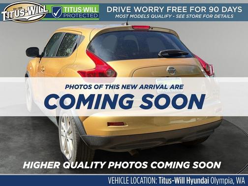 Atomic Gold 2013 Nissan Juke SV