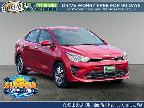 Currant Red 2023 Kia Rio S