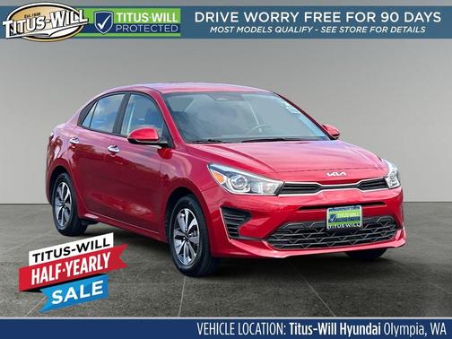 Currant Red 2023 Kia Rio S