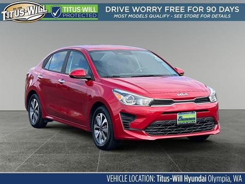 Currant Red 2023 Kia Rio S